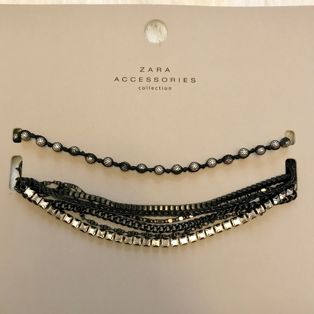 ** SOLD** 2 Piece Zara Choker Set - Picture 2 of 5
